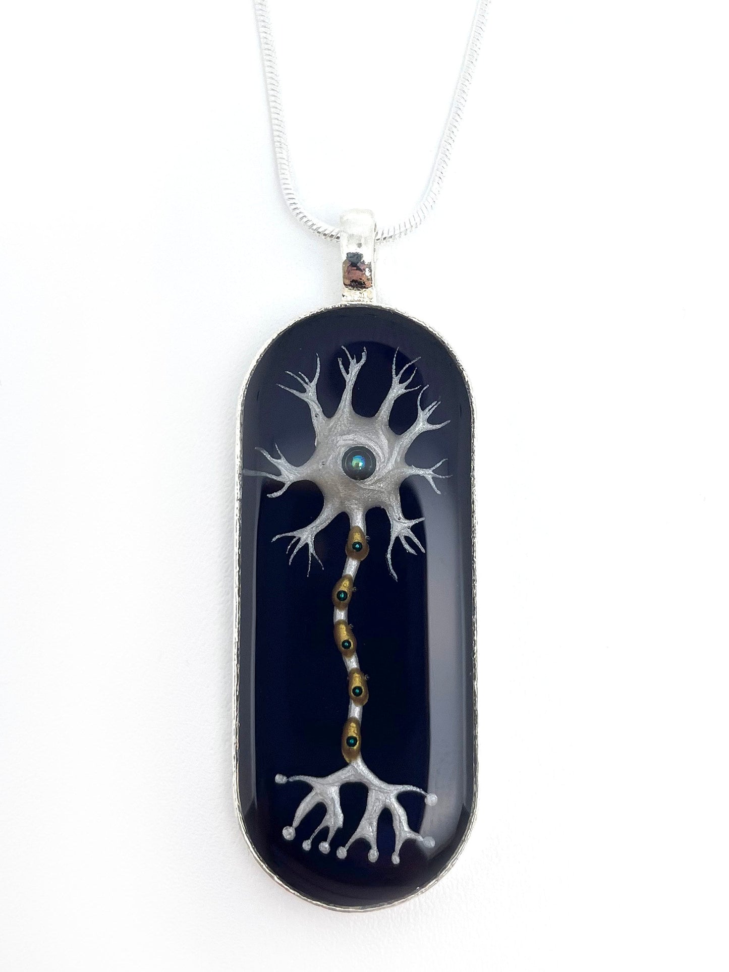 Neuron Necklace - Brain Science Jewelry