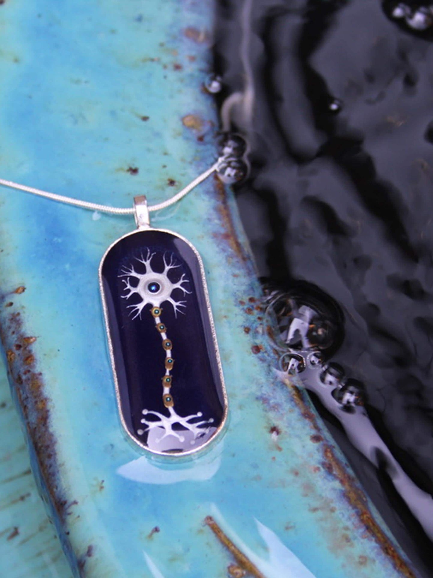 Neuron Necklace - Brain Science Jewelry