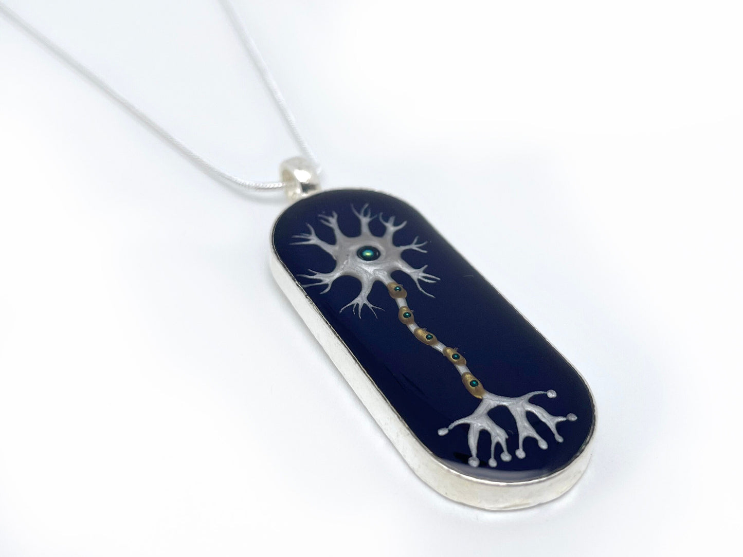 Neuron Necklace - Brain Science Jewelry