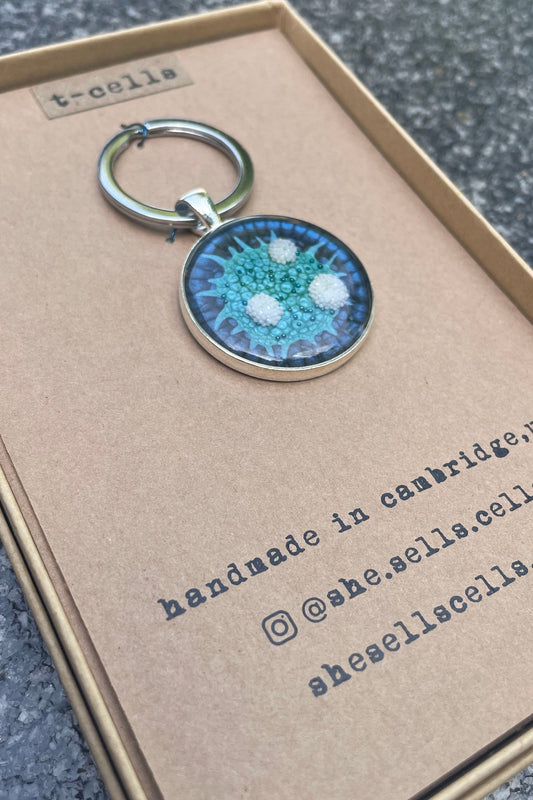 T-Cell Keychain - Immunology Science Gift