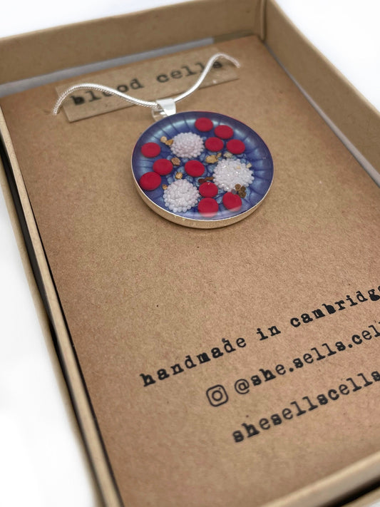 Blood Cell Necklace - Haematology Science Gift