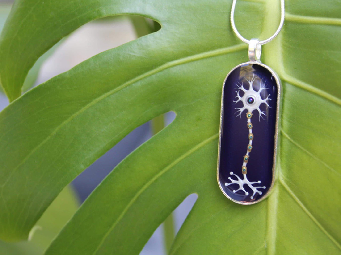 Neuron Necklace - Brain Science Jewelry